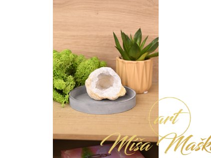 Křišťálová geodka z Maroka (síla, ochrana, meditace, univerzálnost) č.9