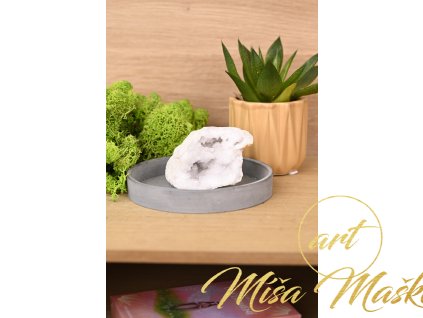 Křišťálová geodka z Maroka (síla, ochrana, meditace, univerzálnost) č.11