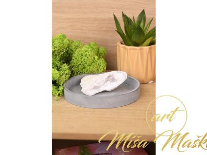 Křišťálová geodka z Maroka (síla, ochrana, meditace, univerzálnost) č.13