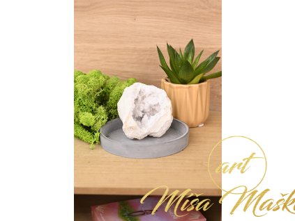 Křišťálová geodka z Maroka (síla, ochrana, meditace, univerzálnost) č.17