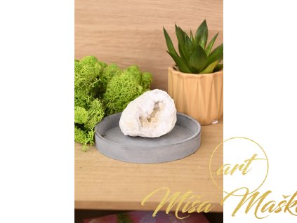 Křišťálová geodka z Maroka (síla, ochrana, meditace, univerzálnost) č.18