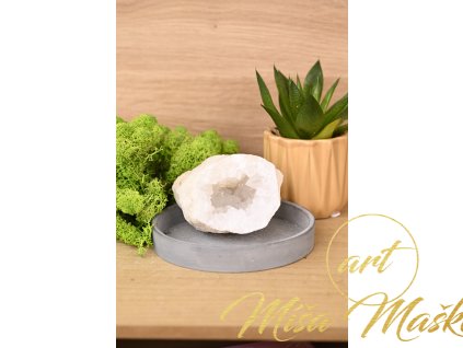 Křišťálová geodka z Maroka (síla, ochrana, meditace, univerzálnost) č.19