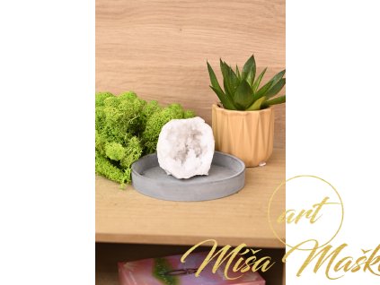 Křišťálová geodka z Maroka (síla, ochrana, meditace, univerzálnost) č.20