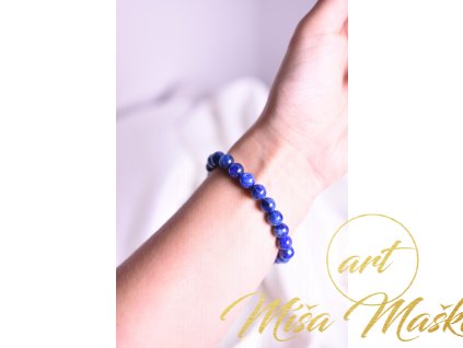 Pravý přírodní kyanit AAA extra kvalita 8 mm (umění, ochrana, inspirace, průvodce umělců, duchovní podpora)