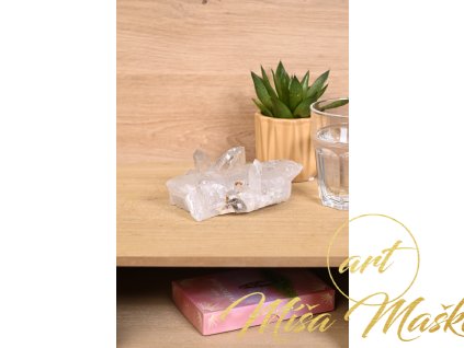 Křišťálová drúza AAA kvalita Brazílie (síla, ochrana, meditace, univerzálnost) č.63
