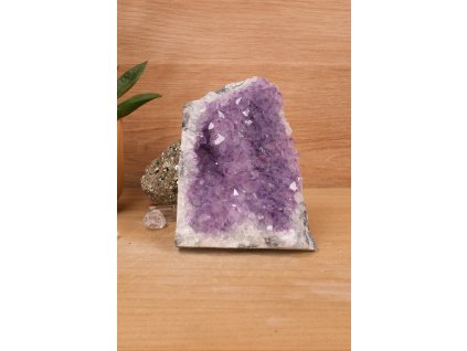 Dekorační drúza ametystu - AA kvalita (ochrana, čištění, duchovno) č.19