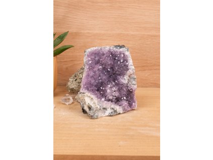 Dekorační drúza ametystu - AA kvalita (ochrana, čištění, duchovno) č.53