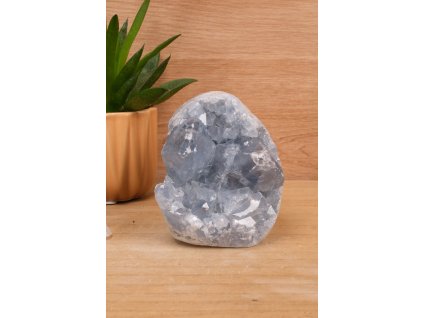 Vzácný andělský celestýn "kámen nebes" drúza (spojení s andělským světem) č.4