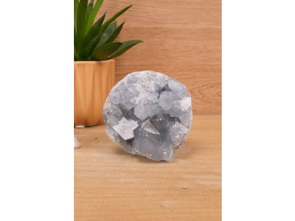 Vzácný andělský celestýn "kámen nebes" drúza (spojení s andělským světem) č.8