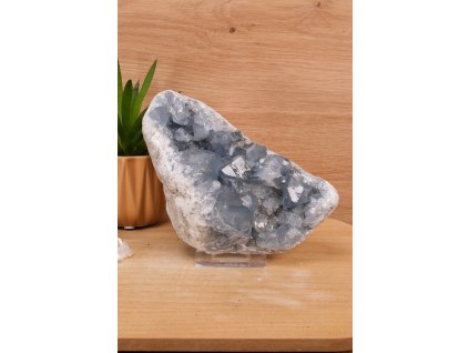 Vzácný andělský celestýn "kámen nebes" drúza (spojení s andělským světem) č.9