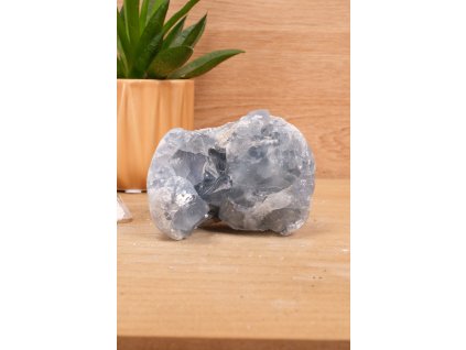 Vzácný andělský celestýn "kámen nebes" drúza (spojení s andělským světem) č.12