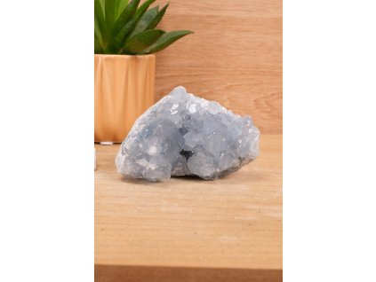 Vzácný andělský celestýn "kámen nebes" drúza (spojení s andělským světem) č.18