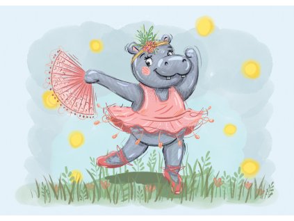 Hrošík - autorský tisk A4