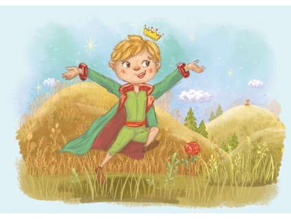 Veselý malý princ - autorský tisk A4