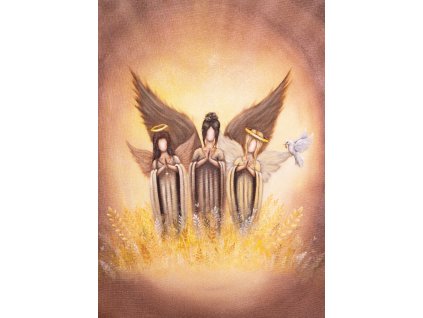 Láska, víra, naděje - autorský tisk A4