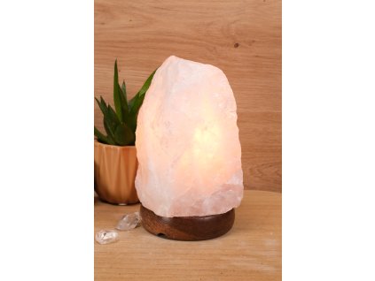 Růženínová lampa přírodní