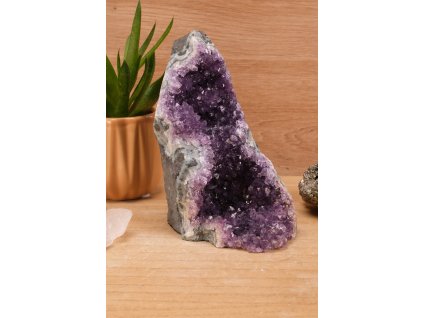 Ametystová drúza  - AA kvalita (ochrana, čištění, duchovno) č.65