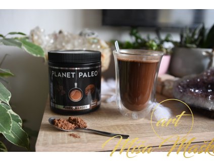 Planet Paleo Cacao Magic kolagenová horká čokoláda (kvalita pokožky, nehtů, vlasů) RANNÍ RITUÁL