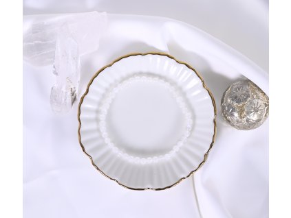 Měsíční kámen náramek 3-4mm (vnitřní žena, vize, sebeláska, ženství, mateřství)