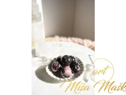 Rodonit koule (sebevědomí, láska, odvaha, čistí traumata) malá