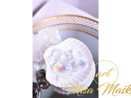 Křišťál troml "Aqua Aura" krása kolem nás (1ks)