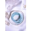 Larimar náramek 7 mm AA nejvyšší kvalita (duchovno, Atlantida, kámen delfínů, svět andělů) AA extra kvalita