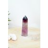 Fluorit obelisk XL (jedinečný, vybroušený AA kvalita) (duchovno, paměť, ochrana) č.2
