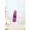 Fluorit obelisk XXL (jedinečný, vybroušený AA kvalita) (duchovno, paměť, ochrana) č.36