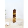 Fluorit obelisk XXL (jedinečný, vybroušený AA kvalita) (duchovno, paměť, ochrana) č.41