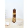 Fluorit obelisk XXL (jedinečný, vybroušený AA kvalita) (duchovno, paměť, ochrana) č.41