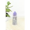 Fluorit obelisk XL (jedinečný, vybroušený AA kvalita) (duchovno, paměť, ochrana) č.27