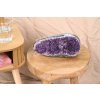 Ametystová leštěná dekorační drúza AA kvalita (ochrana, čištění, duchovno) č.42