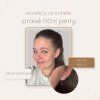 Pravé říční perly - náušnice pecky ve stříbře L