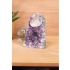 Dekorační drúza ametystu s kalcitem - AA kvaita (ochrana, čištění, duchovno) č.13