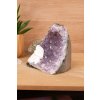 Dekorační drúza ametystu s kalcitem - AA kvaita (ochrana, čištění, duchovno) č.25