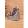 Dekorační drúza ametystu - AA kvaita (ochrana, čištění, duchovno) č.36