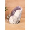 Dekorační drúza ametystu s kalcitem - AA kvaita (ochrana, čištění, duchovno) č.46