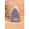 Dekorační drúza ametystu s kalcitem - AA kvaita (ochrana, čištění, duchovno) č.80