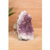 Dekorační drúza ametystu s kalcitem - AA kvaita (ochrana, čištění, duchovno) č.82