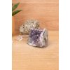Dekorační drúza ametystu s kalcitem - AA kvaita (ochrana, čištění, duchovno) č.84