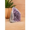 Dekorační ametystu s kalcitem - AA kvaita (ochrana, čištění, duchovno) č.85