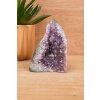 Dekorační ametystu s kalcitem - AA kvaita (ochrana, čištění, duchovno) č.85