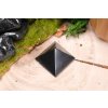 Šungit pyramida  - leštěná šungitová pyramida 3.5 x 3.5 cm