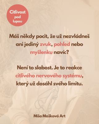Někdy už toho prostě máme plný kecky. Zvuky jsou moc. Lidi všude. Chaos v hlavě jako na Václaváku.🤯 A pak si říkáme, že...