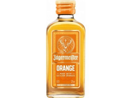 Jagermeister ORANGE Miniaturka  35%0.02l DIOS ANGELS SHARE