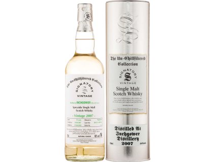 Inchgower Signatory Un Chilfiltered 2007
