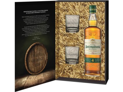 Stará Myslivecká Reserve se sklem   40%0.7l DIOS ANGELS SHARE