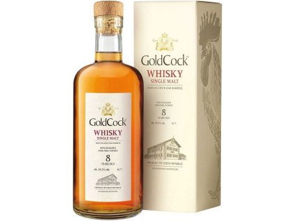 Gold Cock 8y Single malt 49.2% 0.7l