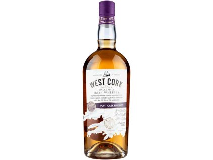 West Cork Single malt Port Cask  43%0.7l DIOS ANGELS SHARE