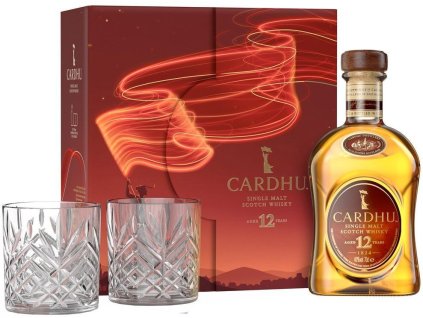 Cardhu 12y se skleničkama